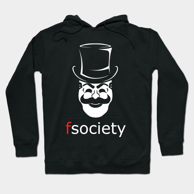 FSociety Mr Robot Hoodie by KrateMilk